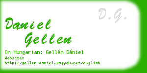 daniel gellen business card